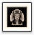 Atelier Aria Lumae the Sovereign Pet Collection Dachshund Silhouette Geometric Lithograph Fine Art Gallery Board Print Square Panel 16 X 16 For Sale - Image 17 of 18
