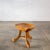 Solid ambrosia maple featuring beetle and worm holes and tunnels throughout. This stool with a thick hand carved seat...