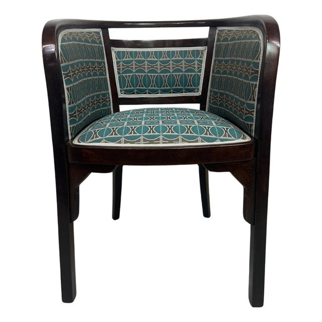 Jugendstil Office Chair attributed to Otto Wagner for J&J Kohn, 1890s For Sale