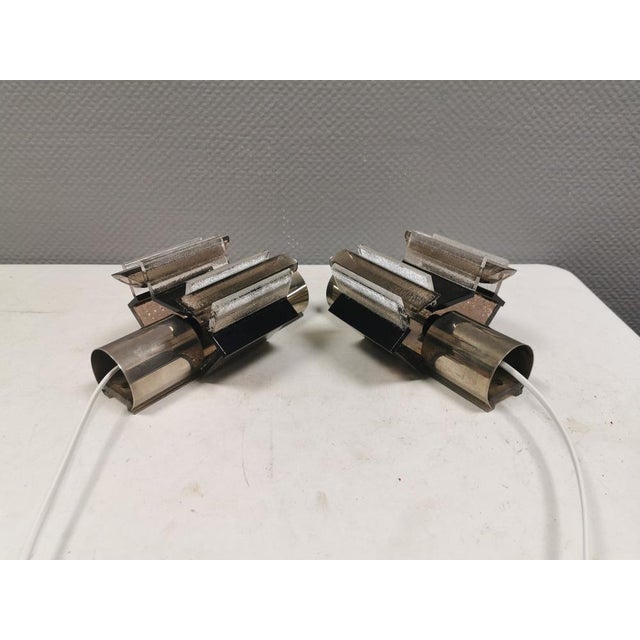 Vintage Danish Wall Lamps by Claus Bolby for Cebo, 1960s, Set of 2 For Sale - Image 12 of 15