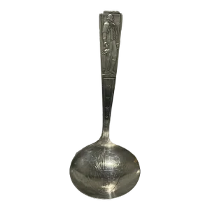 1939 New York World's Fair Souvenir Ladle Spoon Silver Plate Nyc