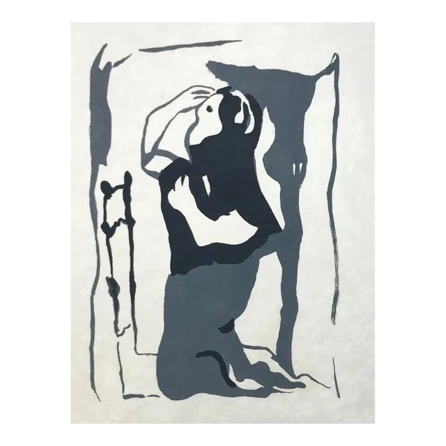 1962 Francisco Bores Original Lithograph 6 Mourlot Freres For Sale