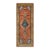 2.6x6Ft. Brunt Orange Persian Design Inspired Hand Knotted Wool Runner Rug For Sale