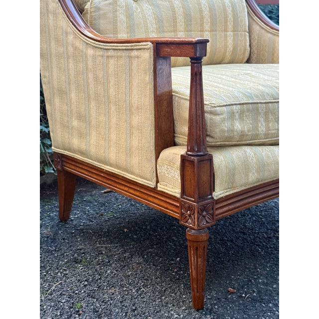 1980s Late 20th Century Henredon Neoclassical Chairs - For Reupholstery For Sale - Image 5 of 11