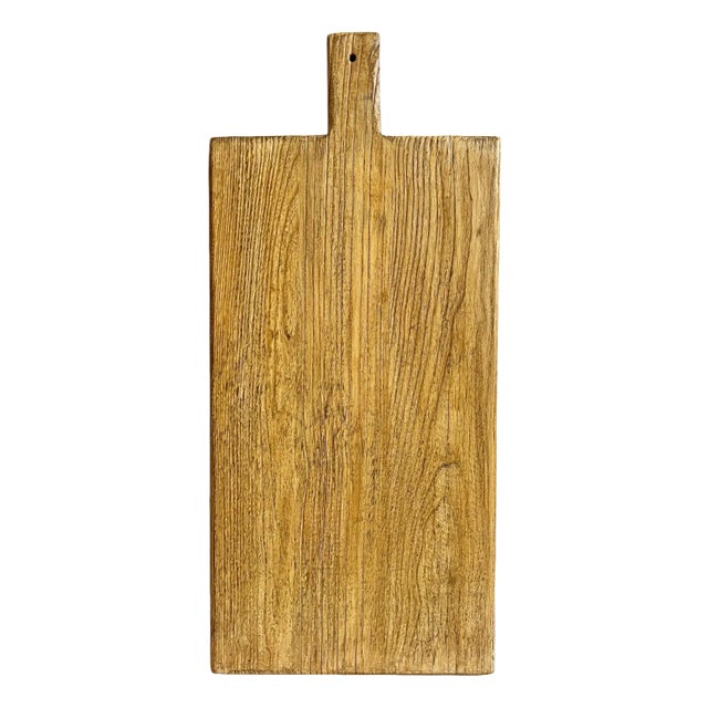 Large Rectangle Elm Charcuterie Board For Sale