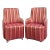 Pair of Rolling Armchairs or Side Chairs by Directional For Sale