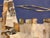 Contemporary Andrea Stella "The Hiker" Wide Gold Leaf Oil Mixed Media Painting, Figurative Landscape, Italian Contemporary Art, 2010 For Sale - Image 3 of 9