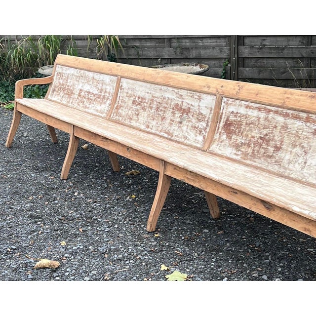 French Dining Bench, 1885 For Sale - Image 17 of 18