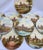 American 12 Royal Worcester Hand-Painted Porcelain "Cathedral" Cabinet Plates Circa 1941 For Sale - Image 3 of 12