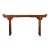 Chinese Late Qing Dynasty Altar Console Table with Lateral Pierced Tree Motifs For Sale