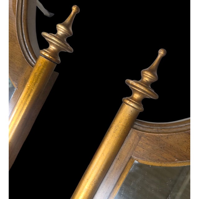 Pair of Mid 20th Century Federal (American Classical Revival) Style Wall Mirrors For Sale In Washington DC - Image 6 of 6