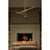 The aerodynamic Concorde chandelier, inspired by a supersonic airliner, wears a sleek Natural Brass finish with a brass...