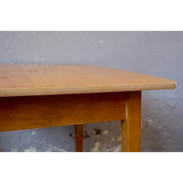 Vintage Bistro Table with Compass Feet For Sale - Image 16 of 18