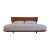 B&b Italia Alys King Bed by Buratti Brothers — Thick Leather For Sale
