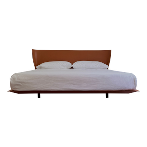 B&b Italia Alys King Bed by Buratti Brothers — Thick Leather