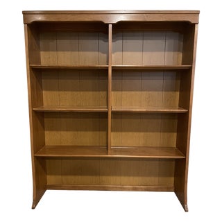 Vintage Ethan Allen Heirloom Nutmeg (Solid Maple) Bookcase Shelving For Sale