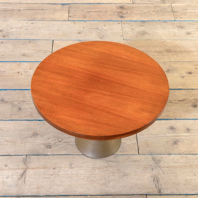 Bronze and Wood Coffee Table by Angelo Mangiarotti, 1950s, in Good conditions. Designed 1950 to 1959 I have official proof...