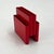 Plastic Red Magazine Rack by Giotto Stoppino for Kartell, 1970s For Sale - Image 7 of 7