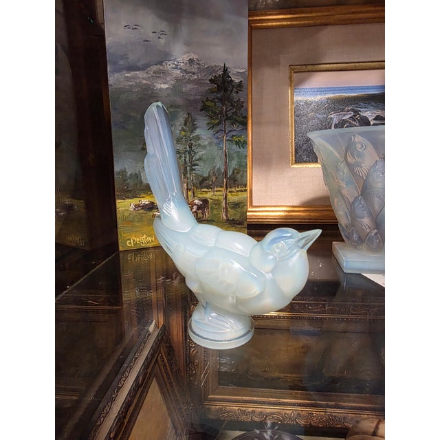 1940s Sabino Art Glass Bird For Sale - Image 5 of 6