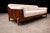 Jd Móveis Brazilian Rosewood Four-Seat Sofa in Warm Oatmeal Bouclé, Brazil, 1960s — Sculptural Form With Rounded Tapered Legs For Sale - Image 14 of 16