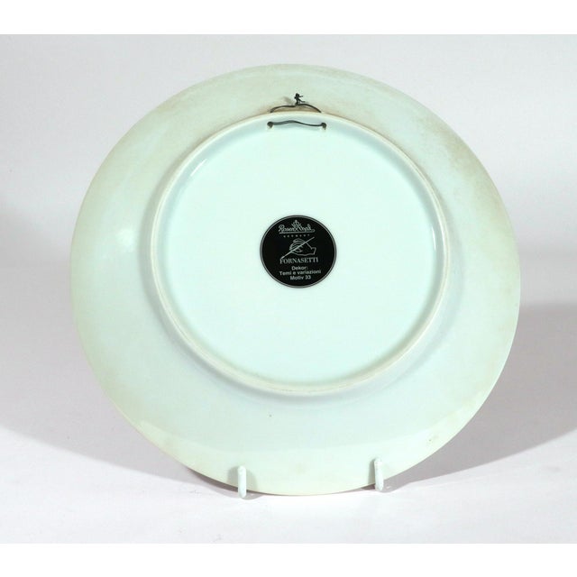 Piero Fornasetti Rosenthal Porcelain Plate, Temi E Variazioni, Motiv 33, With Original Box For Sale - Image 11 of 12