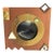 Postmodern Memphis Style Mixed Media Resin & Brass Picture Frame by Jill Schwartz 1990s For Sale