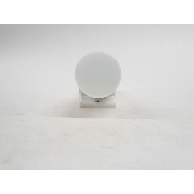 1960s White Wall Light by Sigvard Bernadotte for Ifo, Sweden, 1965 For Sale - Image 5 of 6