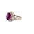 Early 21st Century 4.41 Carat Vivid Purplish Red Ruby Diamond Platinum Ring, Aigs Certified, Size 5.75 For Sale - Image 5 of 7