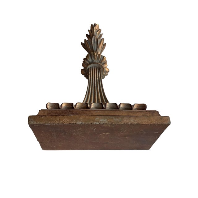 Late 20th Century Gilt Wall Bracket Shelf For Sale - Image 9 of 10
