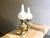 Portuguese Porcelain Hand Painted Table Lamps by Alcobaça Porcelain Factory, Set of 2 For Sale - Image 3 of 18