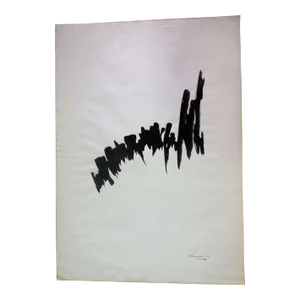 Peter Chinni, Untitled Large Painting (study for a sculpture, 1962