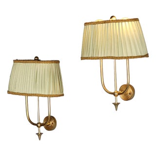 Vintage Italian Wall Lamps, 1940s-1950s, Set of 2 For Sale