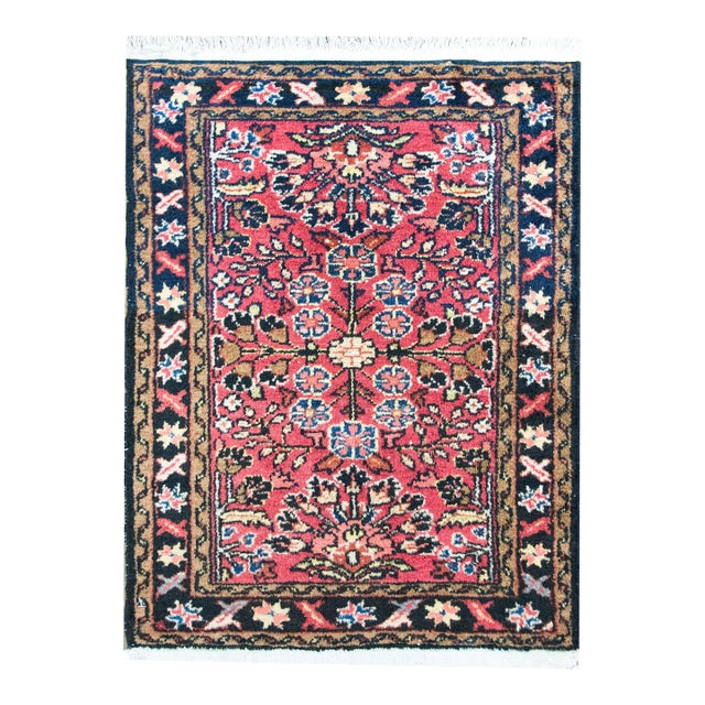 Early 20th Century Persian Lilihan Rug For Sale