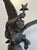 Bronze Early 20th Century Bronze Statue "Stelle" Winged Woman Angel Standing on Stared Globe Signed Par Rousseau For Sale - Image 8 of 12
