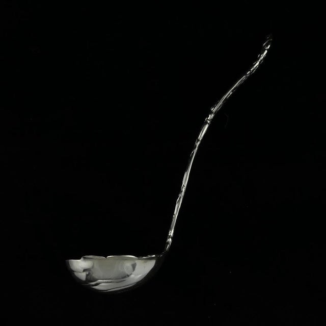 Item: Oyster Ladle Brand: International Silver / Simpson , Hall, Miller and Co Pattern: Frontenac Pattern Number: 1903...