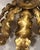 Metal Vintage Banci Firenze Style Hand-Gilt Oak Leaf Pendant Light For Sale - Image 7 of 12