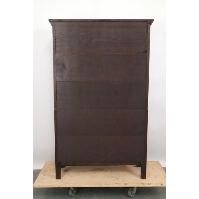 Brown 19th Century Mahogany Sheet Music Cabinet For Sale - Image 8 of 8