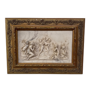 J.P.Myers 1882 Manufacturers - Relief Tableau in Alabaster Dust