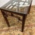 Late 20th Century Maria Yee for Gump's Geometrically Carved Side Table For Sale - Image 5 of 12