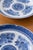 Mid 19th Century Chinese Blue + White 10" Fitzhugh Plates - Set of 4 (C. 1820-1850) For Sale In Charleston - Image 6 of 7