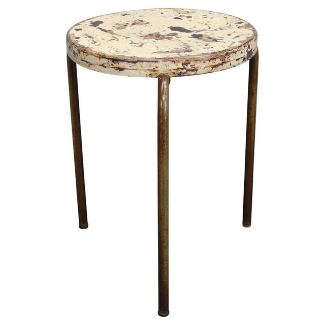 Industrial Round Table, Italy, 1950s For Sale - Image 10 of 10