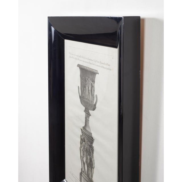 Pair of 18th Century Giovanni Battista Piranesi Framed Urn Engravings For Sale - Image 16 of 18