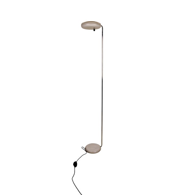 Mid-Century Modern Minimalist Uplighter Floor Lamp, 1970s For Sale - Image 3 of 8
