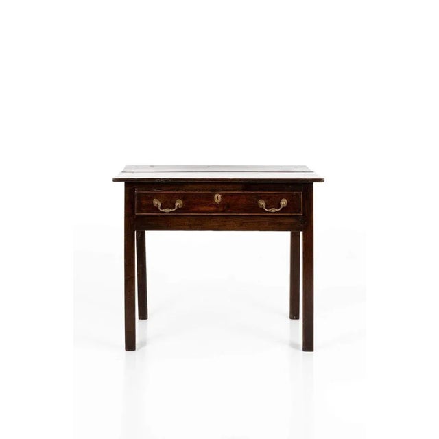 Antique Side Table in Oak, 1730s For Sale - Image 9 of 9