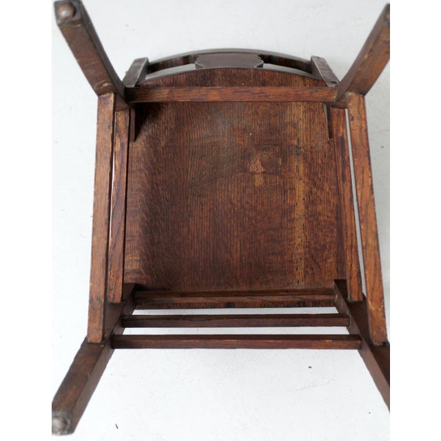 Arts & Crafts Splat Back Chair | Chairish