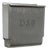 Vintage Garthe Wall Aluminum Ashtray from DSB Danish State Railways, 1970s For Sale