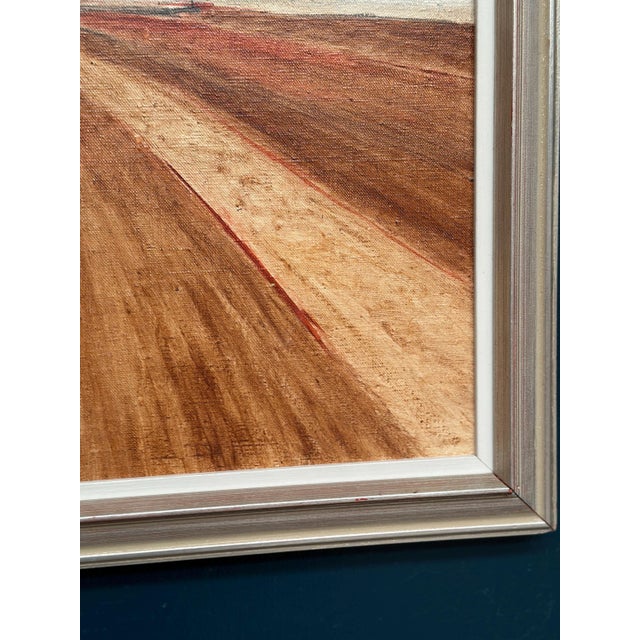 Nils Essen, Rustic Landscape, 1950s, Oil Painting on Canvas, Framed For Sale - Image 14 of 18