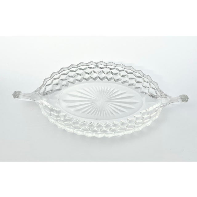 American 1960s Fostoria “American” Glass Dinnerware Serving Hostess Set - 6 pcs For Sale - Image 3 of 12