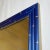 Blue Vintage Palm Beach Regency Blue Faux Bamboo Wall Mirror - Newly Painted For Sale - Image 8 of 12