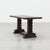 Dark Oak Coffee Table with Spiral‑Turned Trestle Legs, France, 1915 For Sale - Image 13 of 13